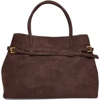 Gina Tricot Classic Tote Bag - Brown - ONE SIZE