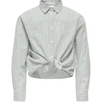 Kids Only Kogsmilla Life Striped Knot Shirt Vd Wvn - White - 116