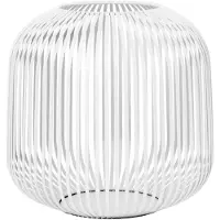Blomus Lantern M - 27 Cm, Ø 27,5 Cm - Lito - White - White - L 32.6CM