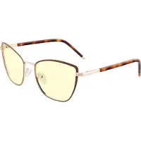 Gunnar Optiks Gunnar (Kista) Erika -pelilasit, Coffee Gold, Amber
