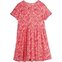 Mini Rodini Mini Leopard Aop Ss Dress - Pink - 80/86