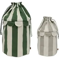 Oyoy MINI Saga Basket - Set Of 2 - Green - ONE SIZE