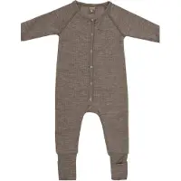 Smallstuff Night Suit, Nature Drop Needle, Merino Wool - Beige - 56