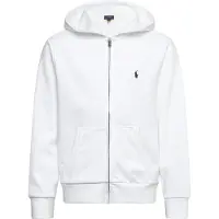 Ralph Lauren French Terry Full-Zip Hoodie - White - 163-174