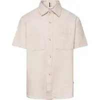 BOSS Short Sleeve Shirt - Cream - 150