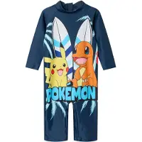 Name it Nmmmagic Pokemon Uv 3/4 Suit Sky - Navy - 80