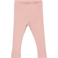 Minymo Leggings Rib - Pink - 92