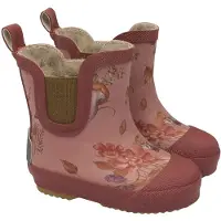 Mikk-Line Short Winter Wellies - Aop - Pink - 27