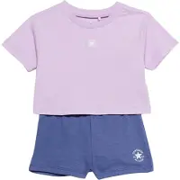 Converse Cnvg Boxy Tee And Short Set - Multi/patterned - 140/152