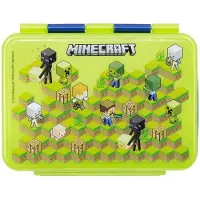 Minecraft Stor: - Isometric Stainless Steel Clamp Rectangular Sandwich Box (1100ml) (40496)