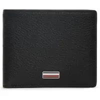 Tommy Hilfiger Kukkaro 'Signature Plaque Bifold' musta