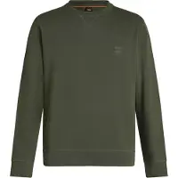 HUGO BOSS for man. 50509323 Green Westart sweatshirt (S), Casual, Cotton