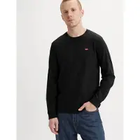 Levi's for man. 72848-0009 Housemark T-shirt black (XS), Casual, Cotton, Long sleeve