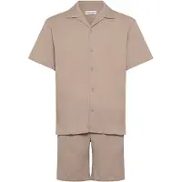 Jack & Jones Jjeharrison Resort Shirt Ss Sn Set Mp - Beige - S
