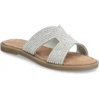 Tamaris Women Slides - Silver - 40