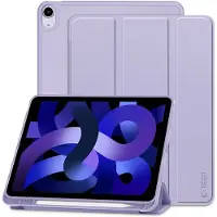 TechProtection iPad Air 11 2024/2025/2026/Air 2020/2022 SmartCase Pen Tri-Fold Folio -kotelo - violetti