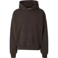 Weekday Loose Fit Hoodie - Brown - XS
