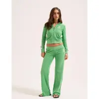 Juicy Couture Applique Terry Hoodie - Green - XXS