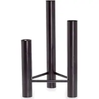 Kay bojesen Vista Vase Og Lysestage - Black - H:25.5CM