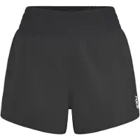 2XU Women's Aero Hi-Rise 4 Inch Shorts Black/silver Reflective M