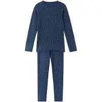 Reima Wool Base Layer Set, Taival - Navy - 90