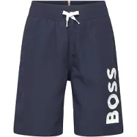 BOSS Uimashortsit yönsininen / valkoinen