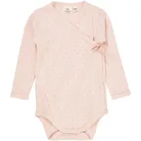 Copenhagen Colors Vauvan Body Pointellesta Dusty Rose 74 cm Vaaleanpunainen 74 cm Tytöt