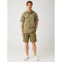 KnowledgeCotton Apparel Fig Comfort Poplin Shorts - Khaki green - XXXL