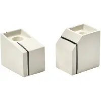 Serax Candle Holder White Silos Set/2 - White - ONE SIZE