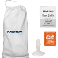 Doc Johnson Realistinen silikonidildo Owen Grey, ruskea, 22 cm