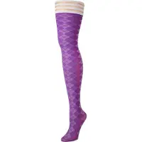 Kix'ies Par 4 - Seksikkäät sukat, violetin väriset