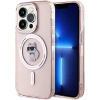 Karl Lagerfeld MagSafe Pink iPhone 14 Pro Max -suojakuori