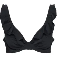 Freya Jewel Cove Uw High Apex Bikini Top 30 D - Black - E x 65
