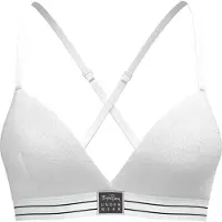 Björn Borg Original Triangle Bra 1P - White - S