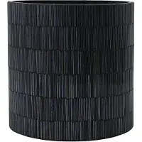 House Doctor Tealight Holder, Gara, Black - Black - 16X15.5CM