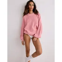 Aim'n Knitted Sweatshirt - Pink - L