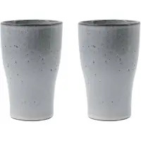 House Doctor Liss Thermo Mug - Grey - H14CM