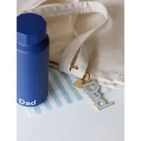Design Letters Key Ring & Bag Tag - Blue - ONE SIZE