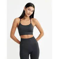 Drop of Mindfulness Signature Seamless Bra - Grey - XL