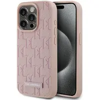 Karl Lagerfeld Klhmp15lpkhporpp Iphone 15 Pro 6.1 Leather Monogram Puhelinkotelo
