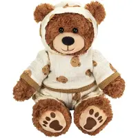 Teddy HERMANN® Bear Leonie 30 Cm - Pyjamas - Brown - ONE SIZE