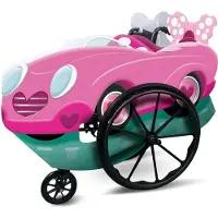 Disguise Pink Minnie Adaptive Wheelchair Cover - Multi/patterned - ONE SIZE