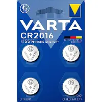 Varta – CR2016 litium-nappiparisto - 4 kpl (6016101404)
