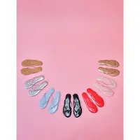 Bianco Biamexico Flip Flop Faux Leather - Blue - 39