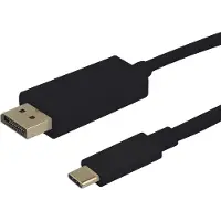 Deltaco - DisplayPort cable - USB-C to DisplayPort - 50 cm