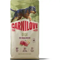 Carnilove True Fresh 12kg True Fresh Adult Mini ankka Carnilove koiran kuivaruoka