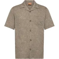 Mos Mosh Gallery Mmgmarlon Vanese Cuban Shirt - Khaki green - S