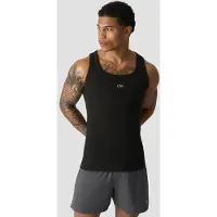ICANIWILL Grit Ribbed Tank Black