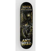 Antihero Matthews Fireside 8.5" Skeittilaudan dekki black Koko Uni