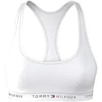 Tommy Hilfiger Unlined Bralette - White - S